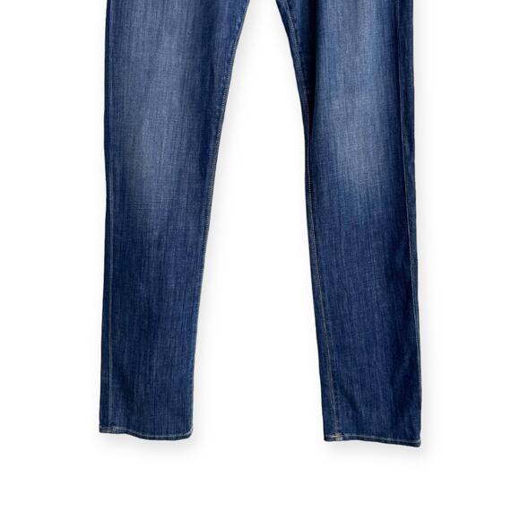 True Religion Geno Relaxed Slim Medium Wash Flap Pocket Jeans Men's Size 30x35 - Picture 4 of 12